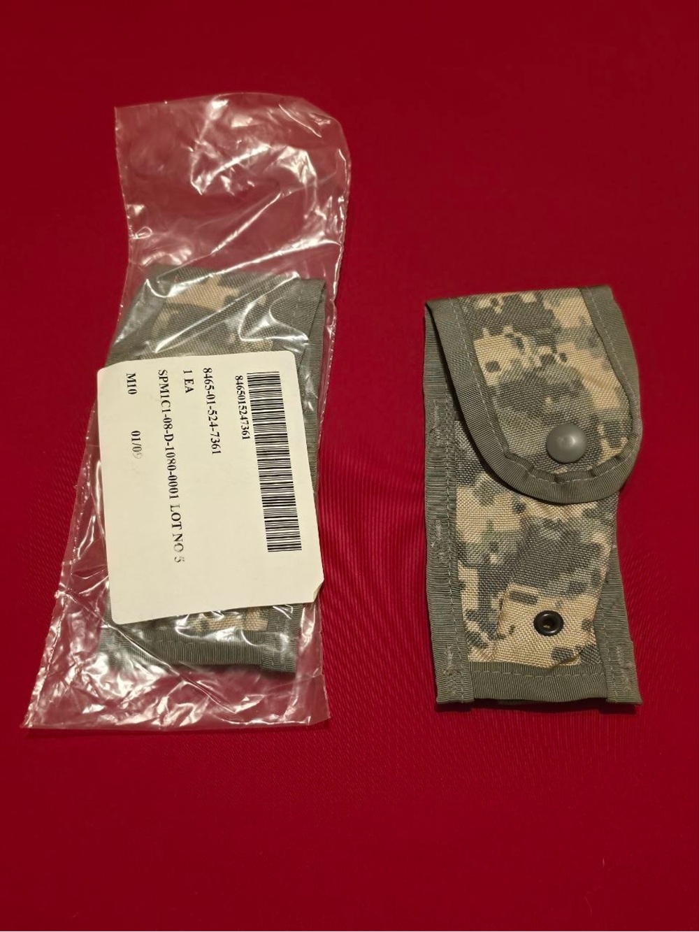 New Genuine USGI MOLLE II UCP ACU 9mm Single Mag Pouch